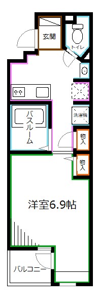 ルクレ荻窪（旧レオドール荻窪） 間取り