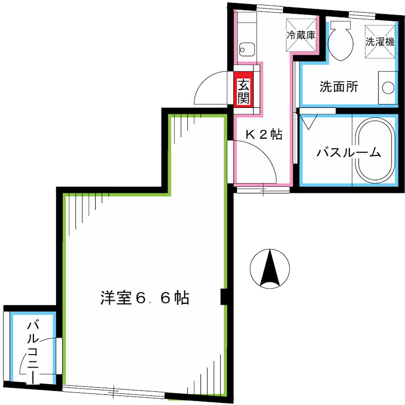 M's CORT ASAGAYA  間取り