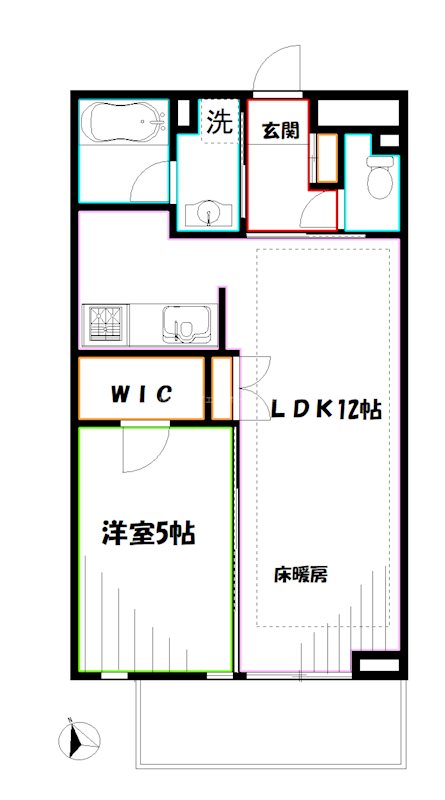 カールスルーエ吉祥寺 間取り