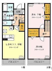 シャン・コリーヌ　   間取り