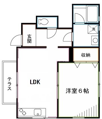 小金井レジデンツ　フィレンツェ 間取り