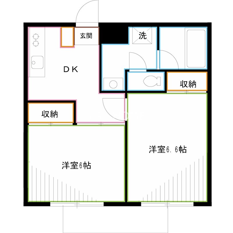 ベルベデーレ三鷹 間取り