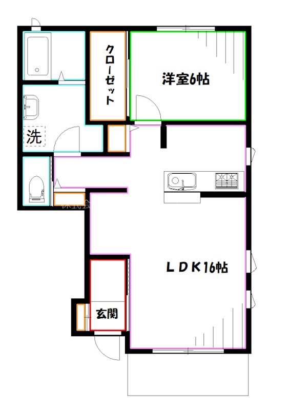 ＭＪメゾンB 間取り
