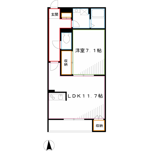 グランディール 間取り