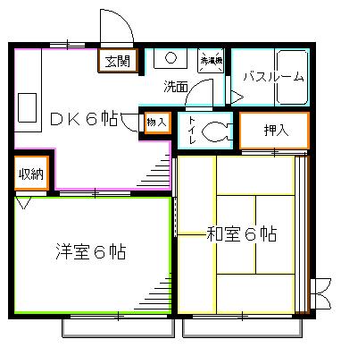 グリーンヴィラ荻窪 間取り
