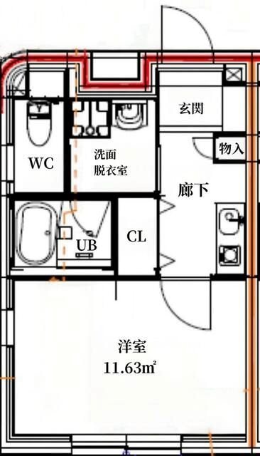 Plus door NAKANO 間取り