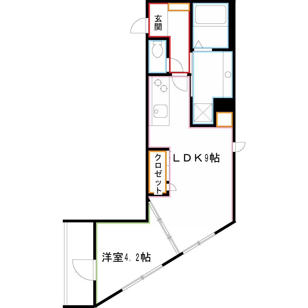 アルモ井の頭 間取り