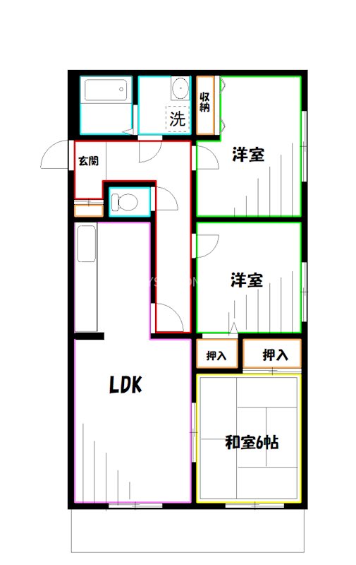 PCM 間取り