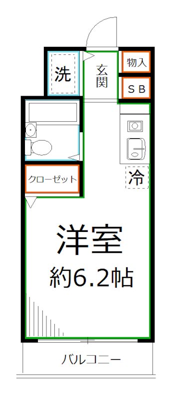 プライムアーバン武蔵野ヒルズB棟  間取り