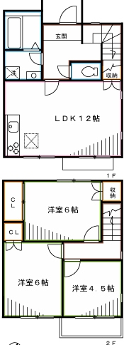 カーサ牟礼 間取り