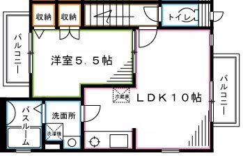 メゾンドオリーブ 間取り