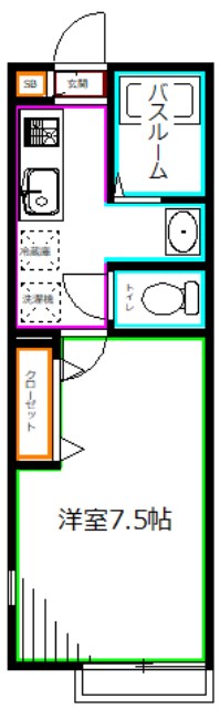 オークヴィラ吉祥寺 間取り
