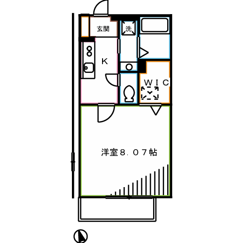 グリーンガーネット 間取り