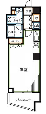 プライムアーバン西荻窪Ⅱ  間取り