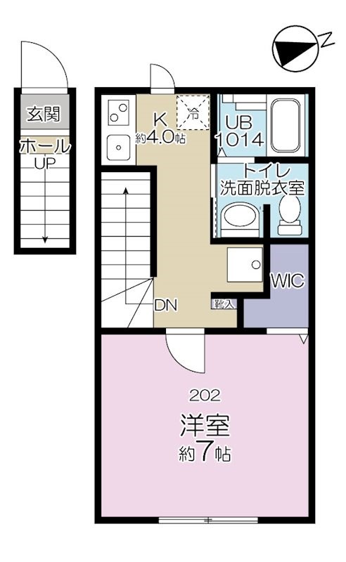 エスパーダ西荻南 間取り