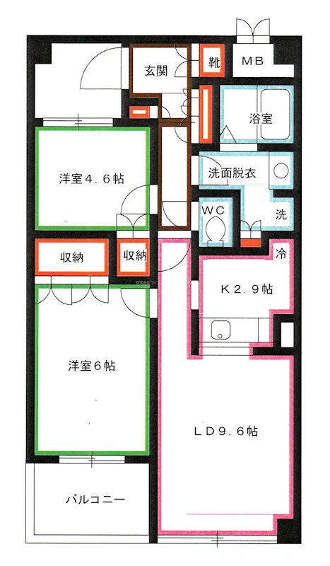 フィオレンテ小金井　 間取り