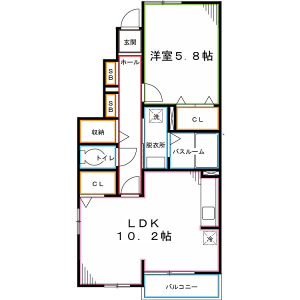 パークサイド小金井 間取り