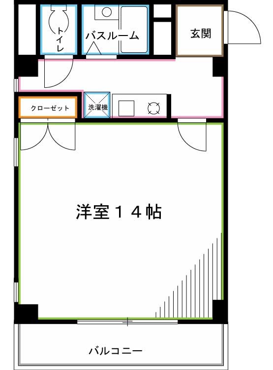 アーバンソワール西荻窪 間取り