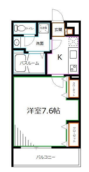 アーバンパレス８号館 間取り