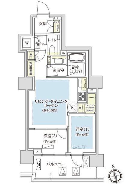 パークホームズ西荻窪アベニュー 間取り