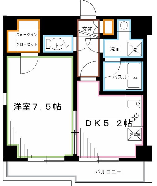 エクシム荻窪 間取り