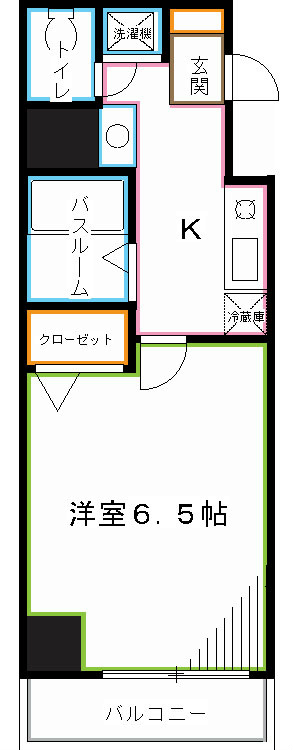 ジュエル荻窪弐番館 間取り