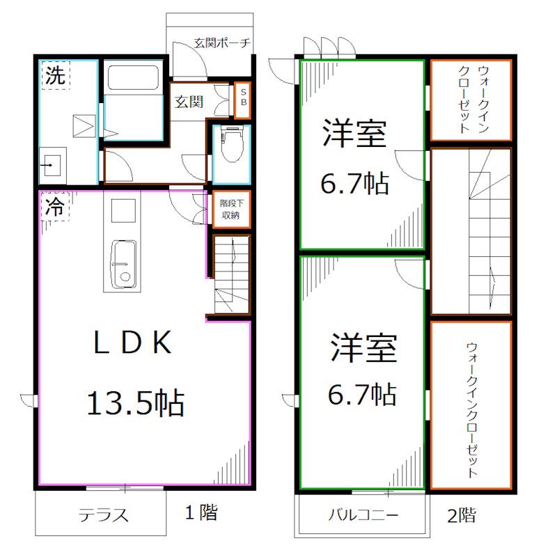 グランヒルズ  間取り