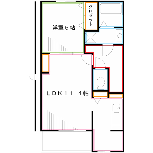 アルモニー　　 間取り