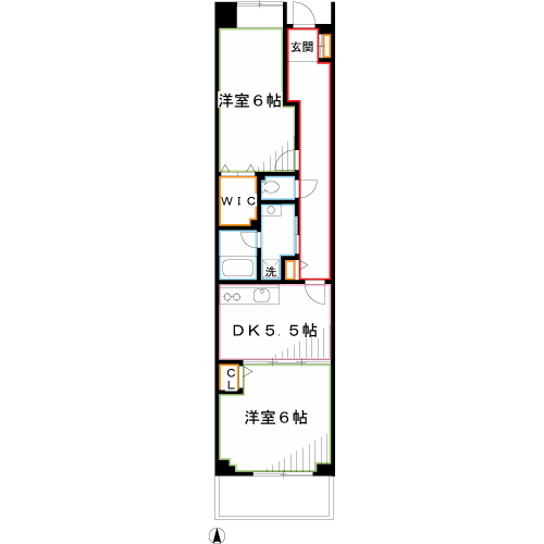 ドルチェ三鷹 間取り