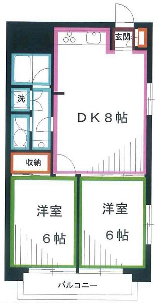 DUKEⅡ 間取り