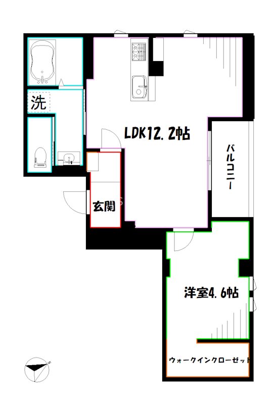 ＴＲＥＳ吉祥寺 間取り