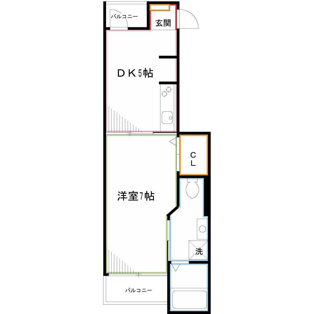 ベルメゾン 間取り