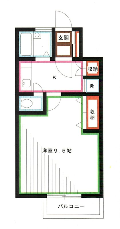 ＬＡ　ＢＥＬＬＡ　ＣＡＳＡ 間取り