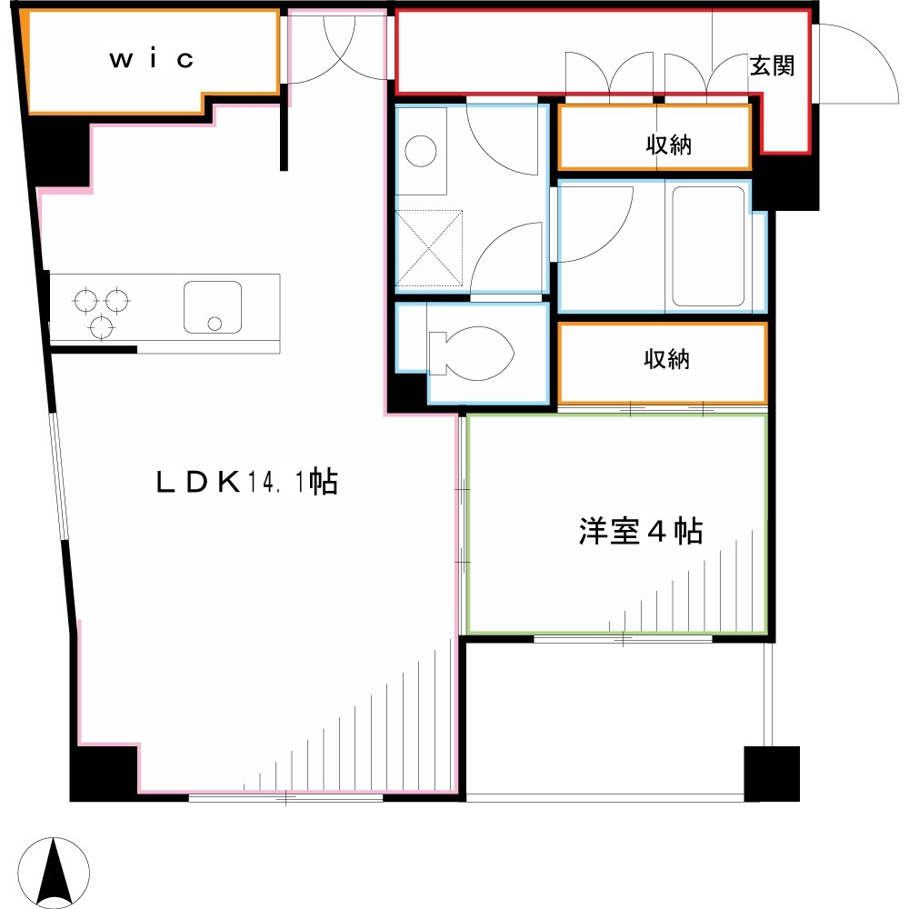 アルタマレア  間取り