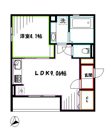 サンクアン吉祥寺 間取り