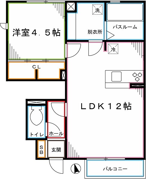 プロムナード アンドゥ アン 間取り