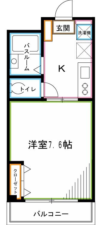 CRESTED OHI 間取り
