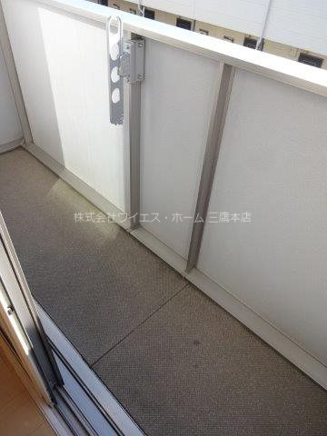 クレールローズ ベランダ