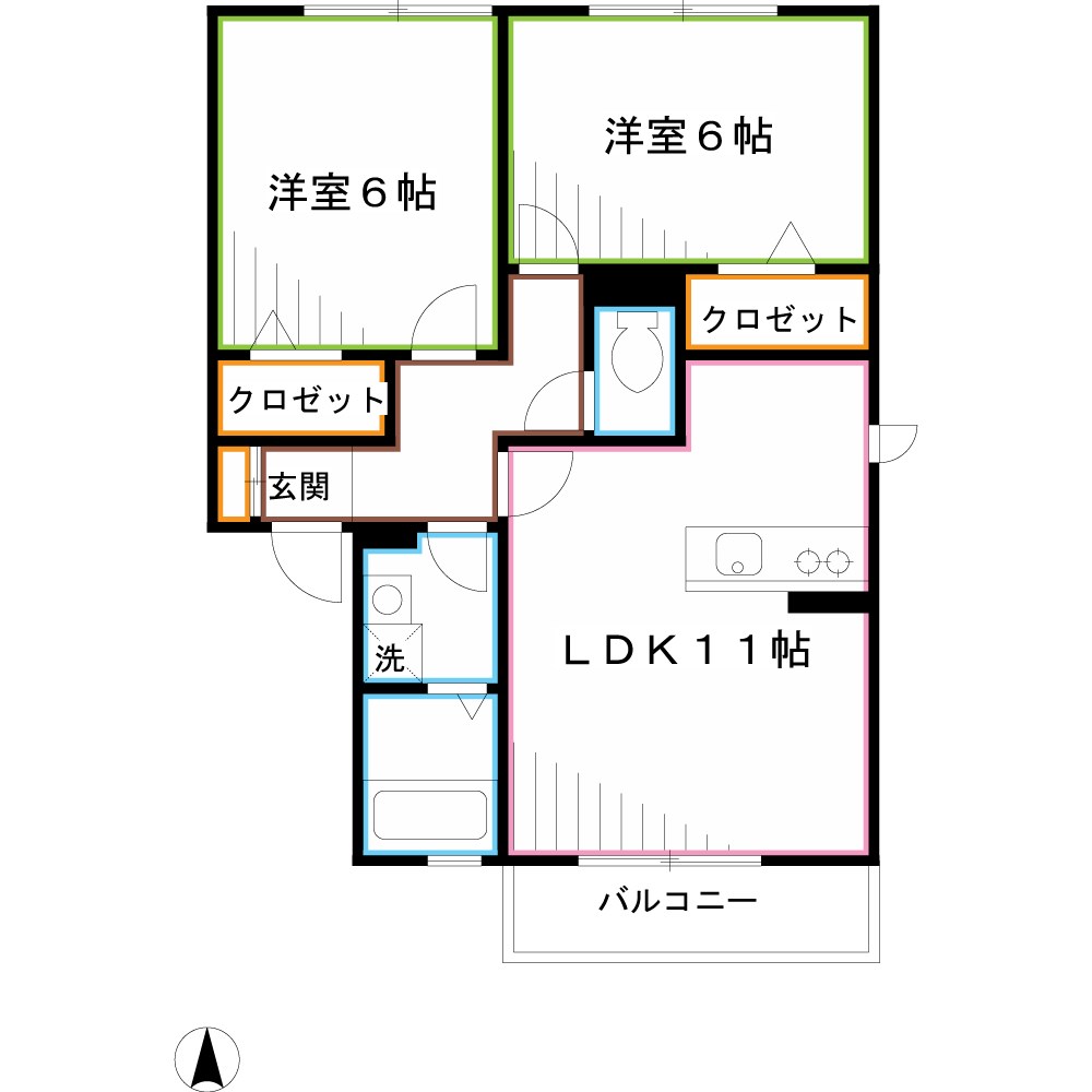 ソラール 間取り