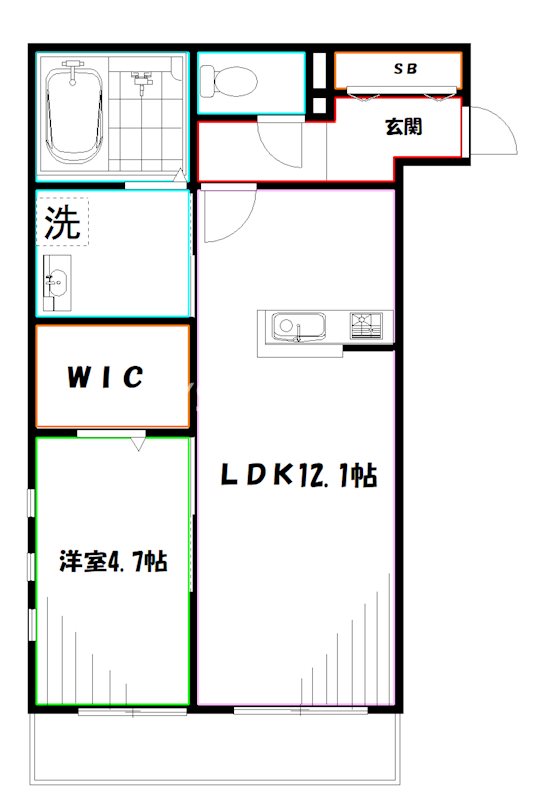 サンクリスタル 間取り