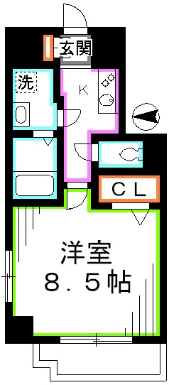 ヒラソル三鷹　 間取り図
