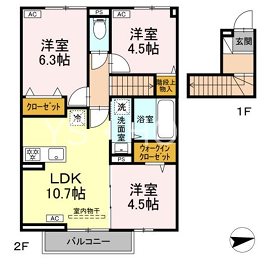 エスシュペリュールヴィラージュ 間取り