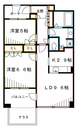 フィオレンテ小金井　 間取り