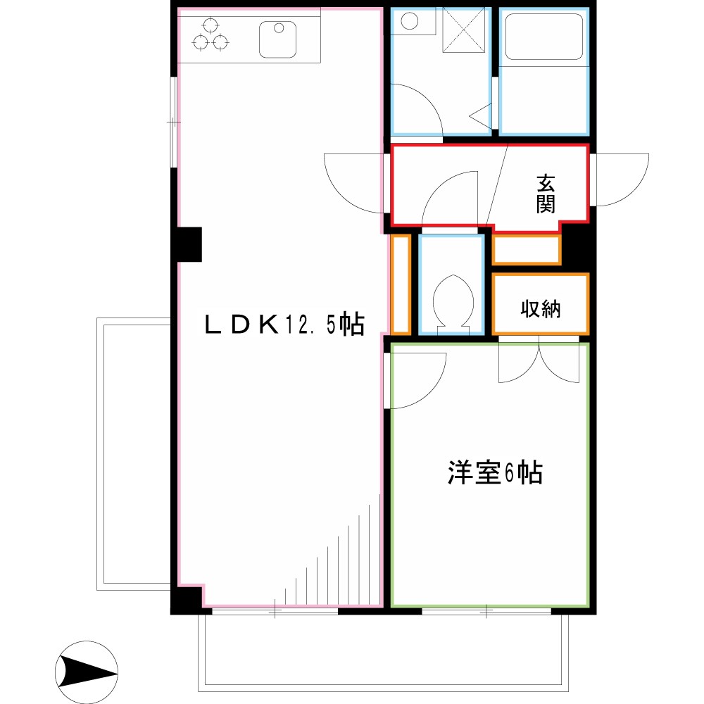 セブンヴィレッヂ 間取り