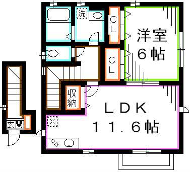 ノール吉祥寺 C 間取り