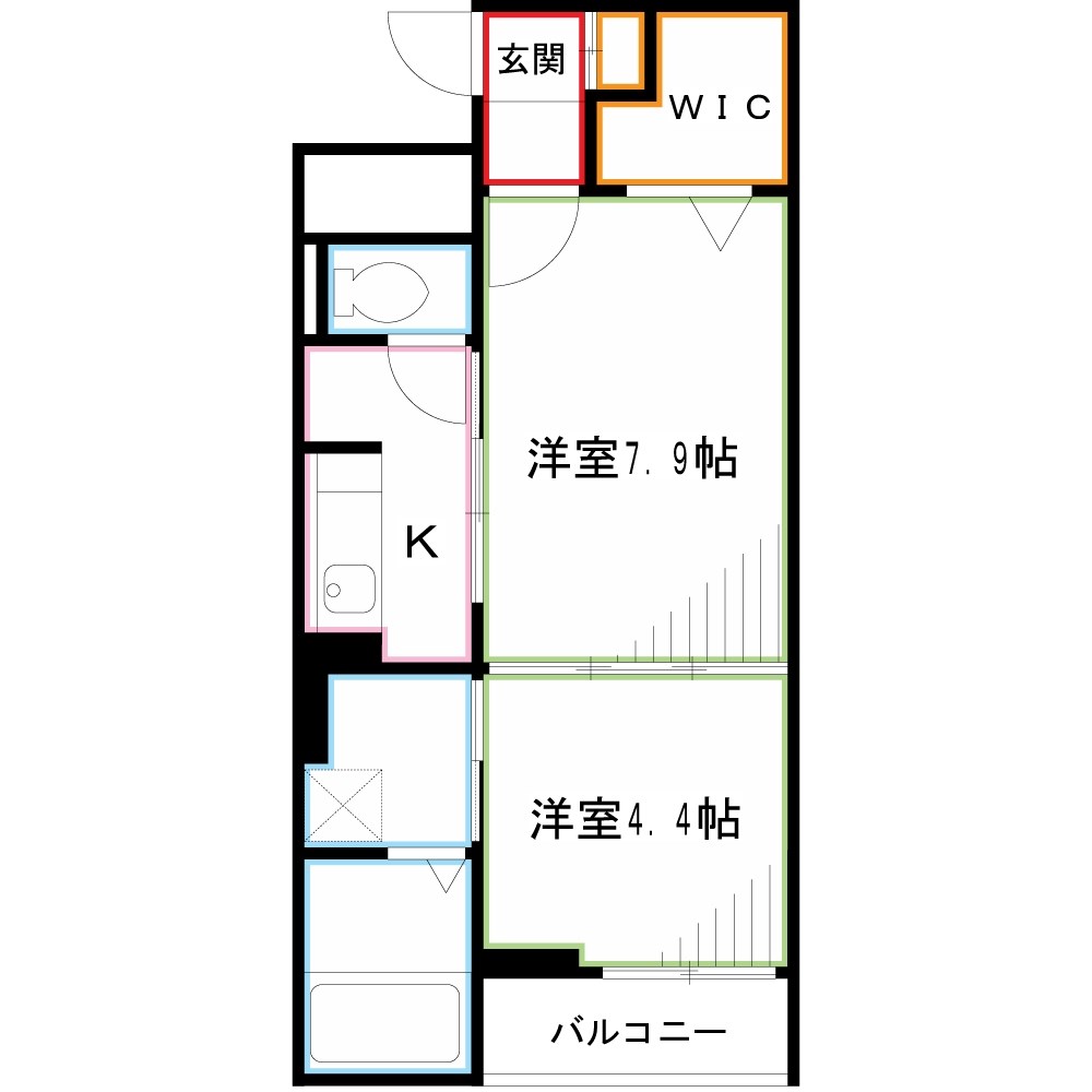 ヴェルパシオ 間取り