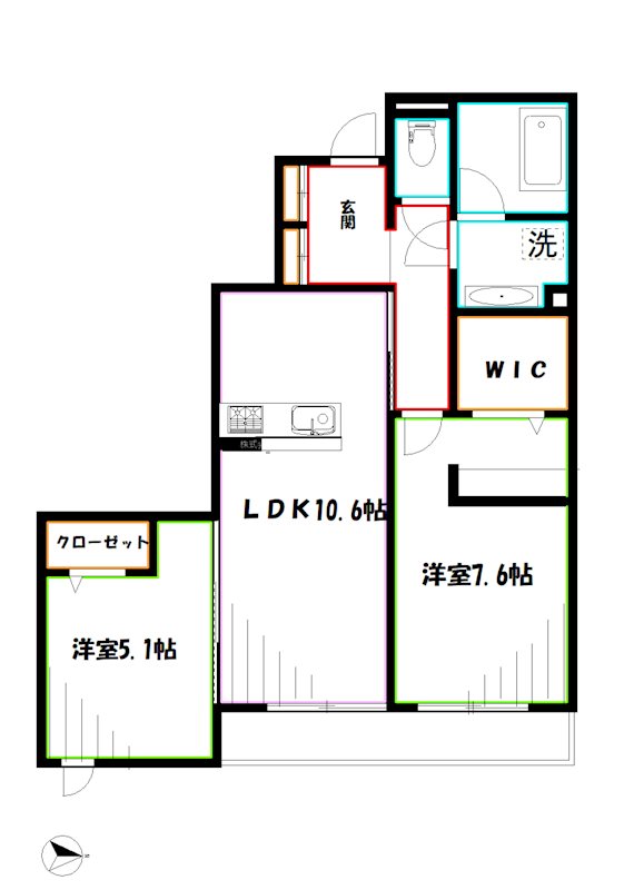 グラサ 間取り