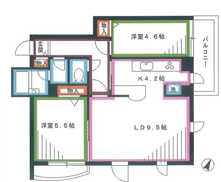 TREFALCO 間取り