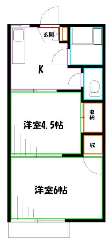 陽光ハウス 間取り