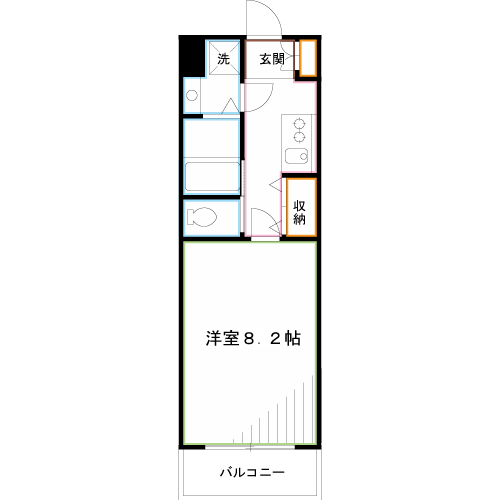 カーサ　カーロ 間取り